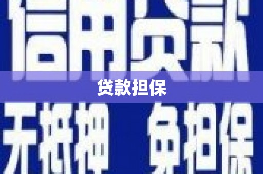 宁县贷款担保