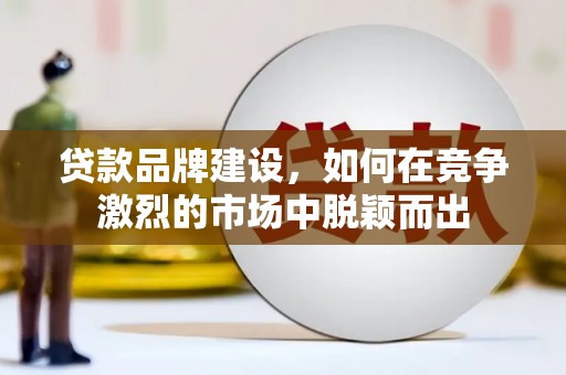 宁县贷款品牌建设，如何在竞争激烈的市场中脱颖而出