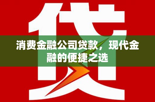 宁县消费金融公司贷款，现代金融的便捷之选