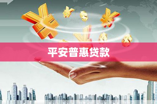 宁县平安普惠贷款
